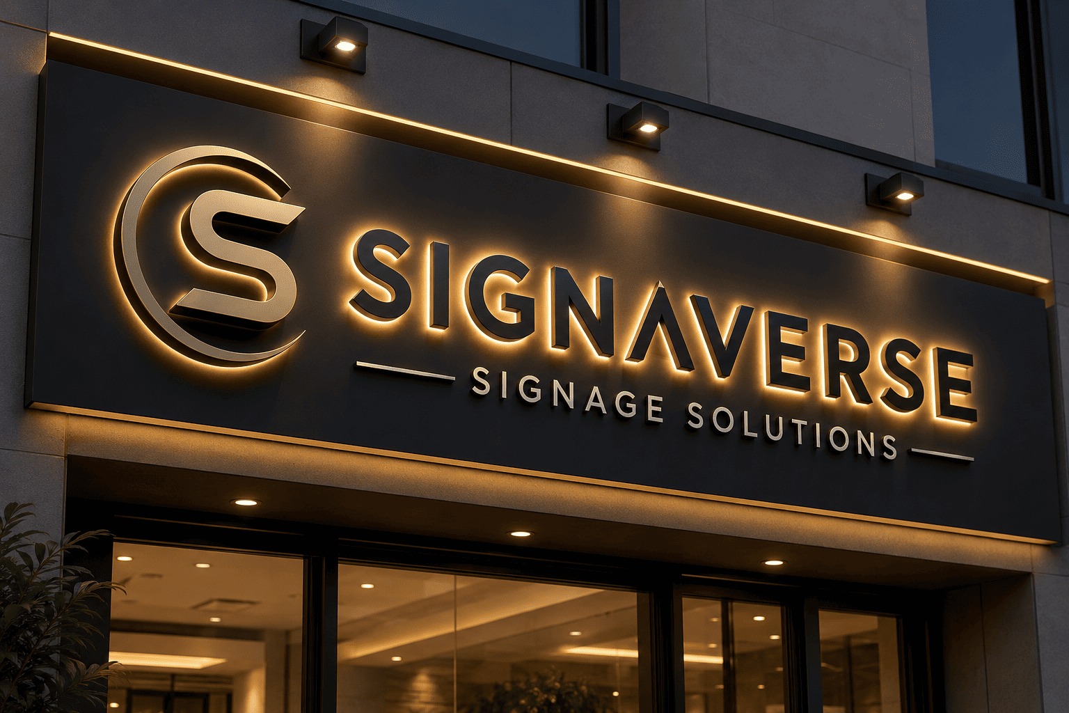 Custom shop signboard and 3D letter signage in Dubai